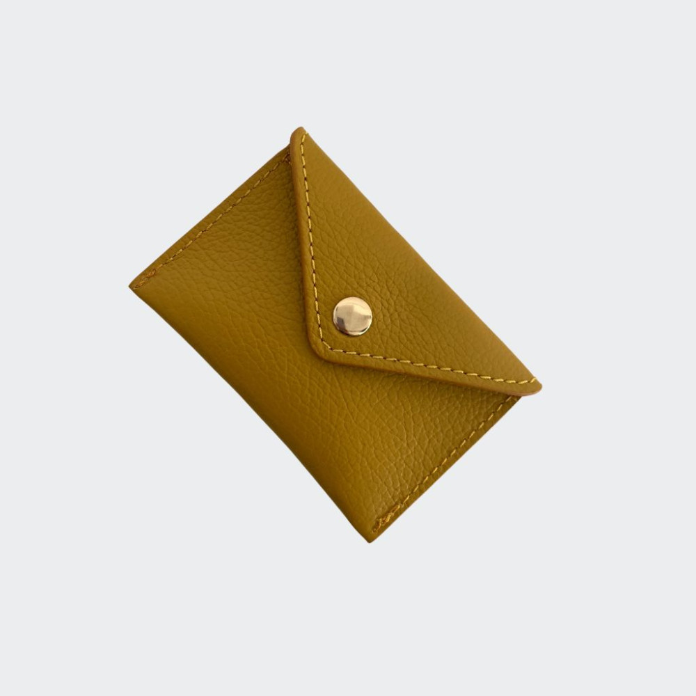 Calf leather card case