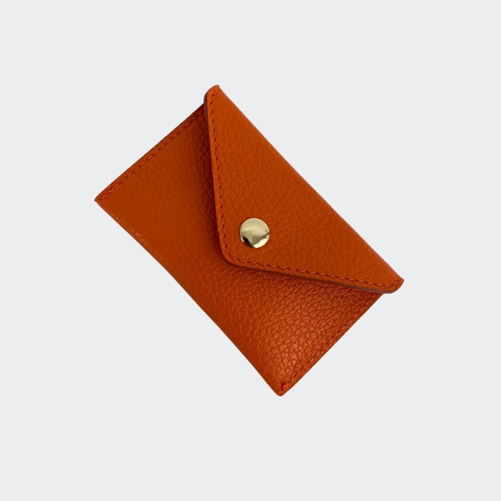 Calf leather card case