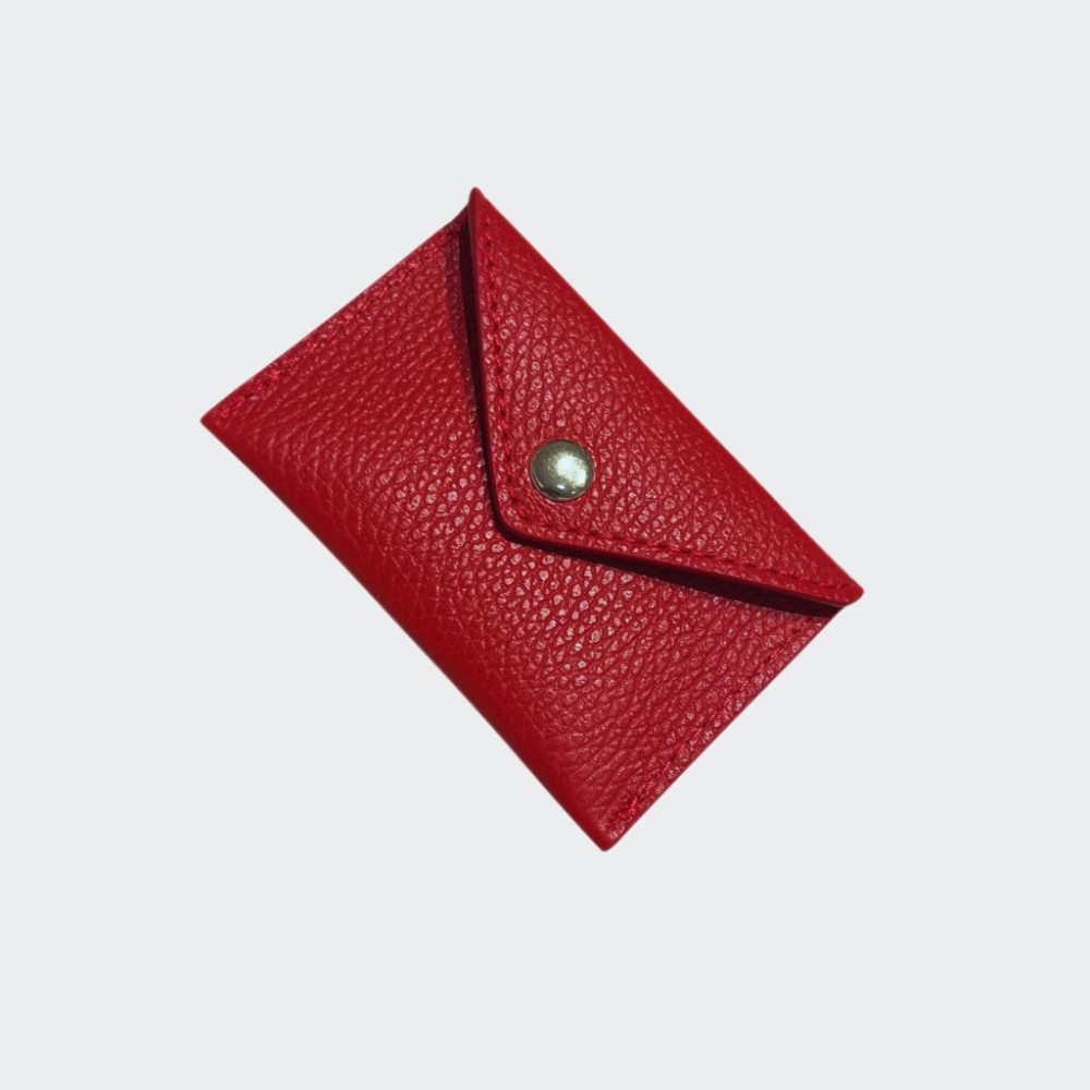 Calf leather card case