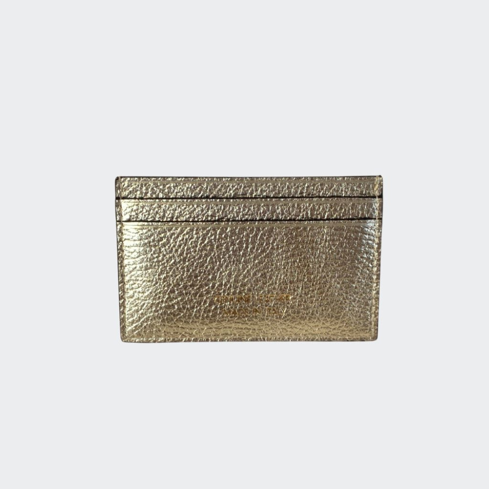 Calfskin card holder pony style