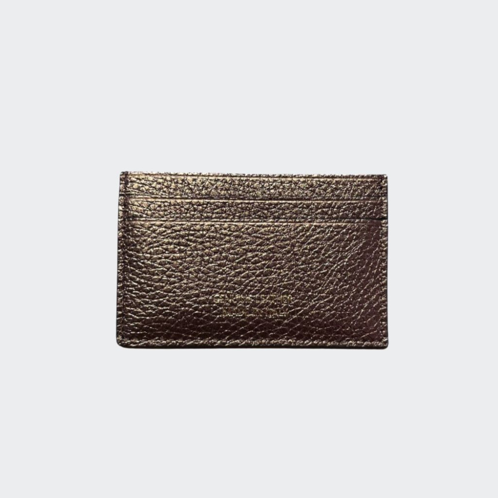 Calfskin card holder pony style