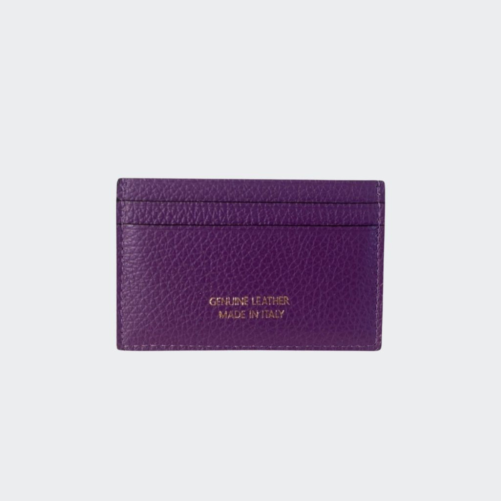 Calfskin card holder pony style