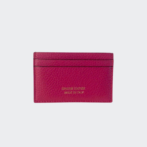 Calfskin card holder pony style