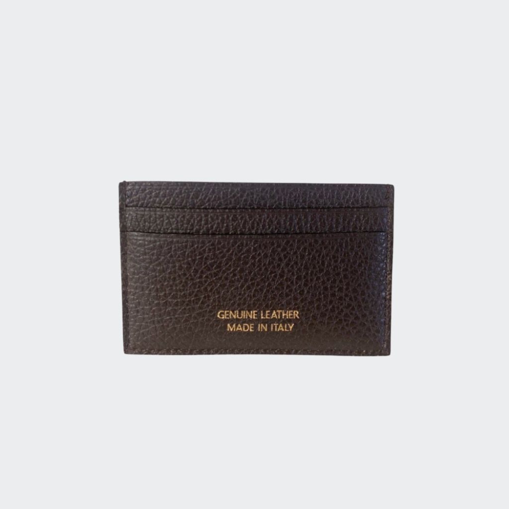 Calfskin card holder pony style