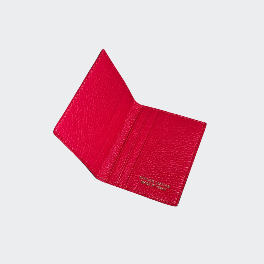 Calf leather wallet