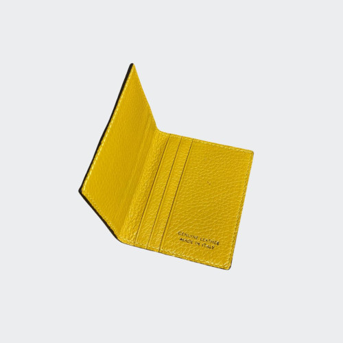 Calf leather wallet