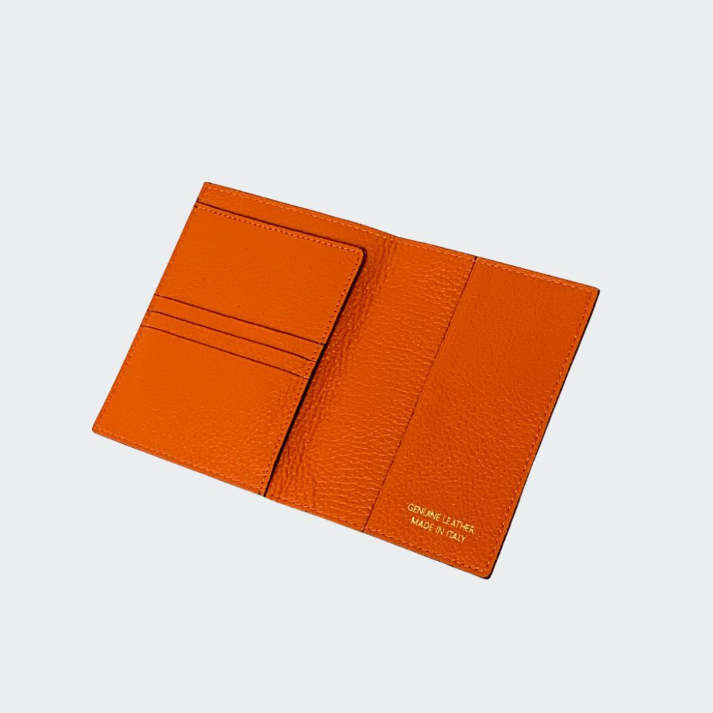 Calf leather wallet