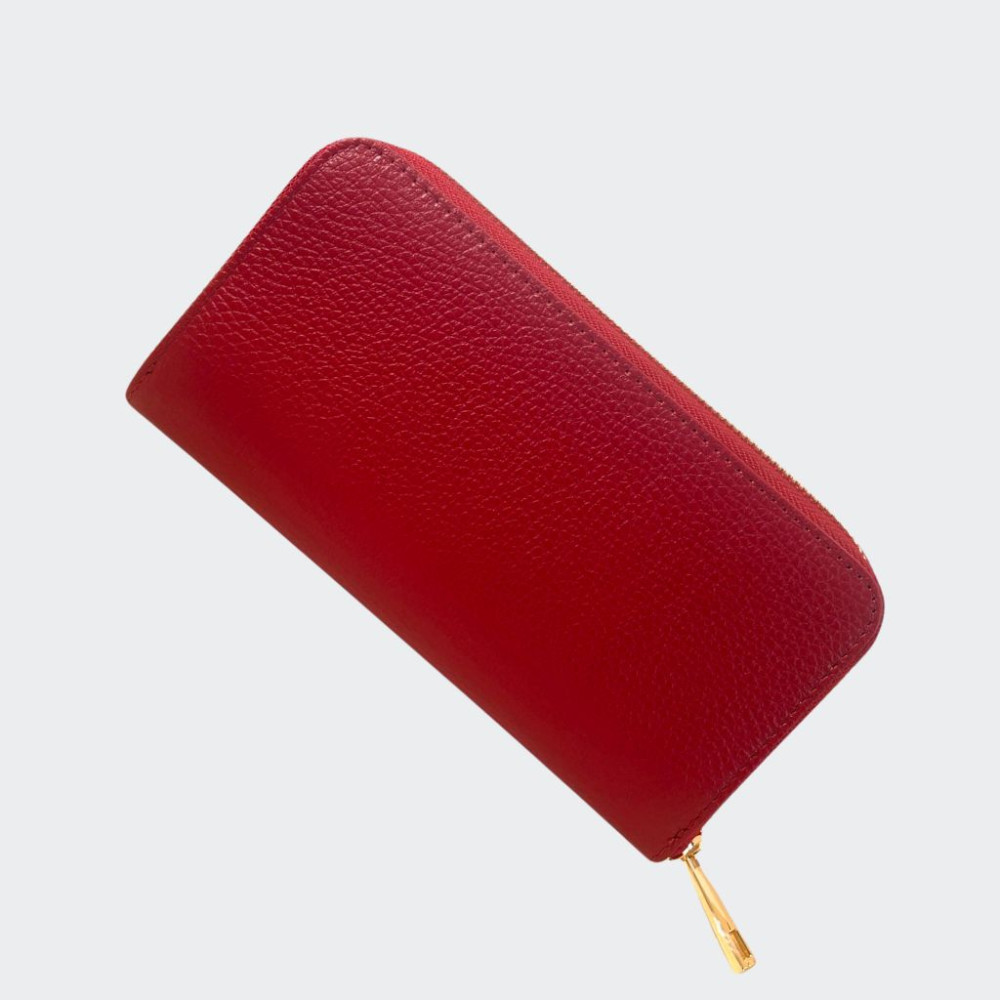 Calf leather wallet