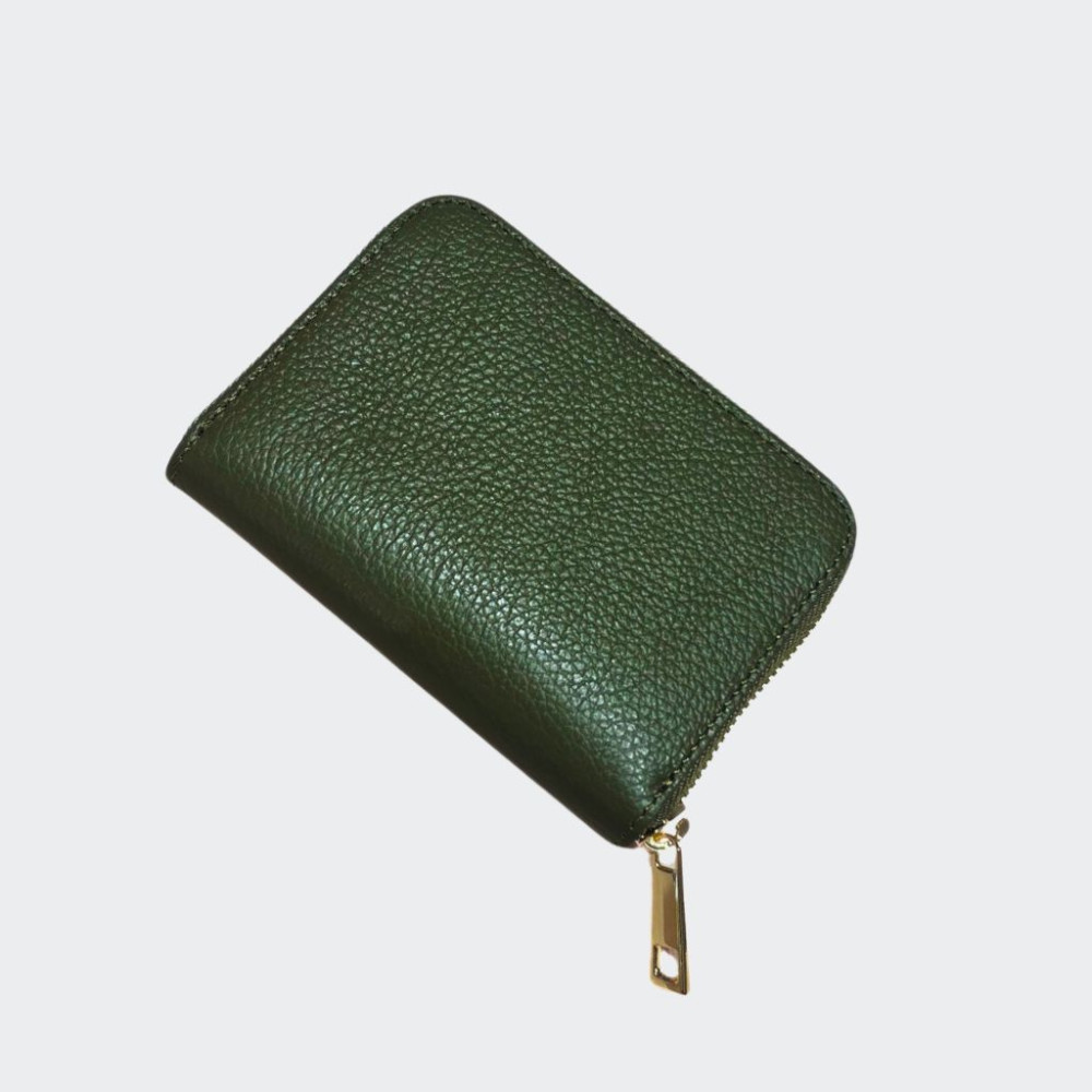 Calf leather wallet