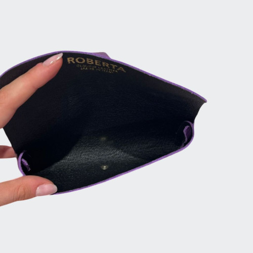 Calf leather glasses case