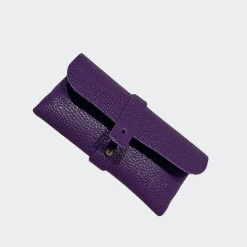 Calf leather glasses case