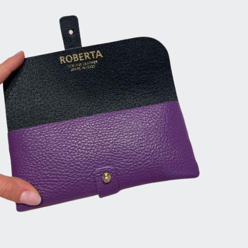 Calf leather glasses case