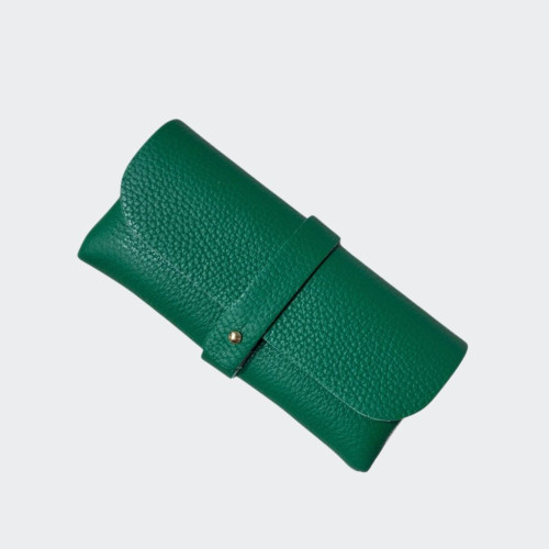 Calf leather glasses case