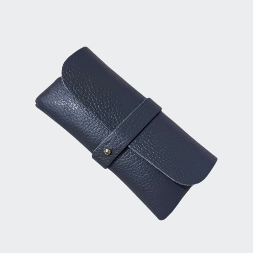 Calf leather glasses case