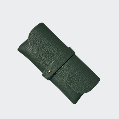 Calf leather glasses case