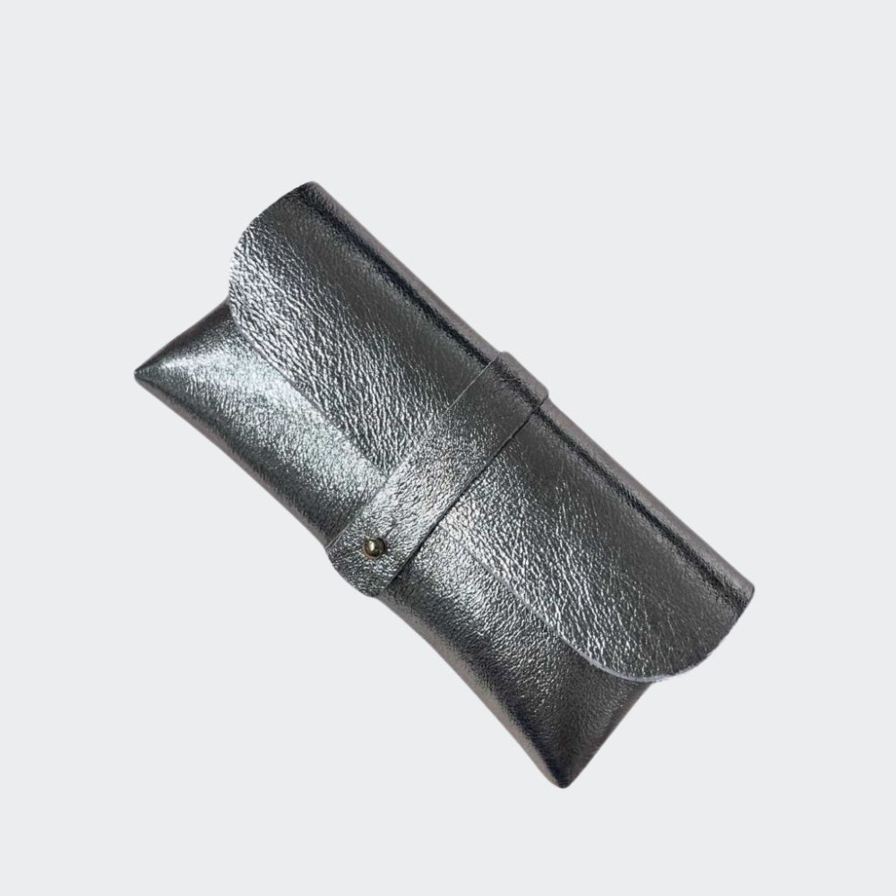 Calf leather glasses case