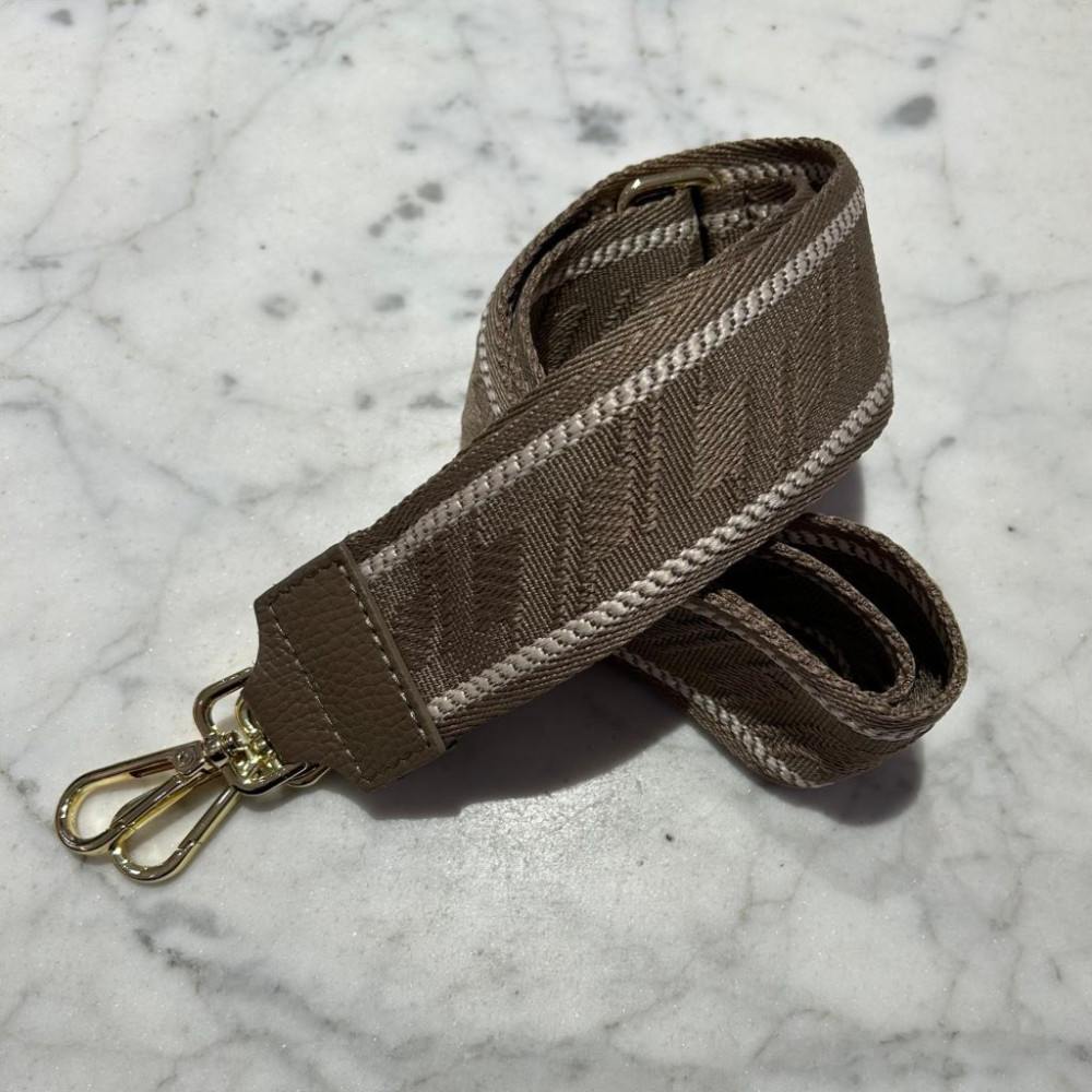 Women's leather shoulder strap