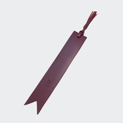 Calf leather bookmark