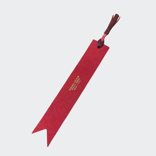 Calf leather bookmark