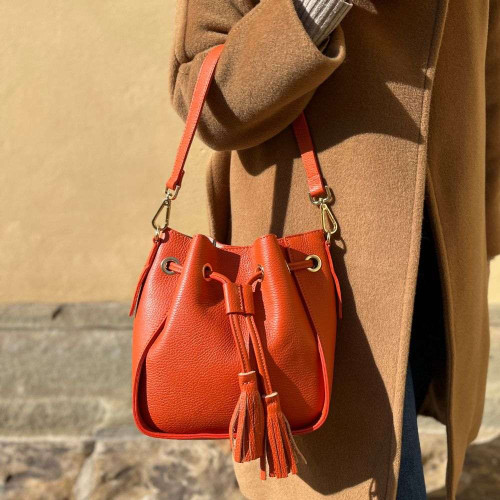 Borsa in pelle di vitello