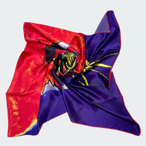 Foulard in pura seta