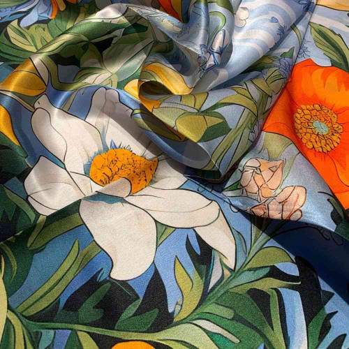 Foulard in pura seta