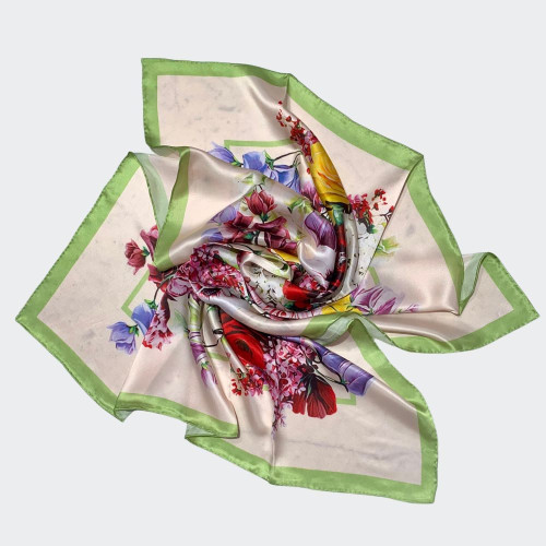 Foulard in pura seta