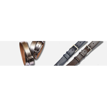Leather belts Made in Italy.